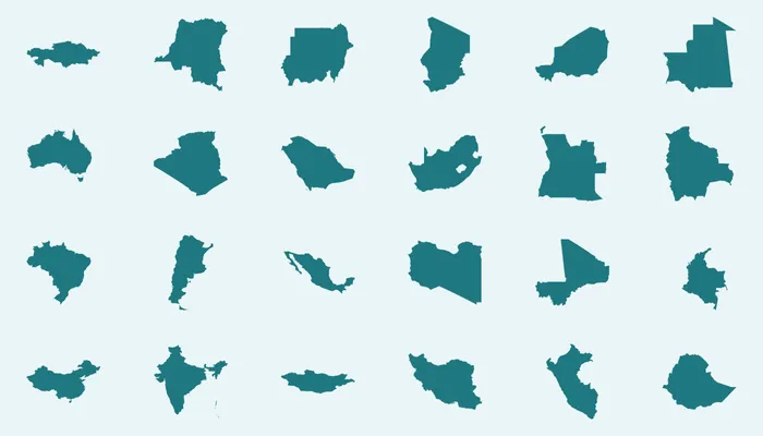 How to Get Country Shapes for Usage in Python Maps